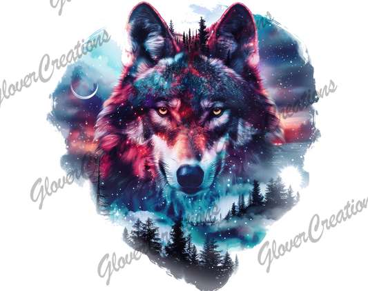 Winter Wolf Direct to Film Ready to Press Heat Transfers
