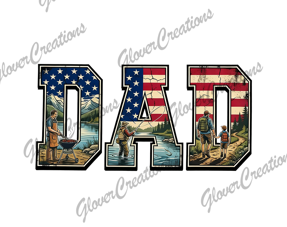 American Dad Direct to Film Ready to Press Heat Transfers