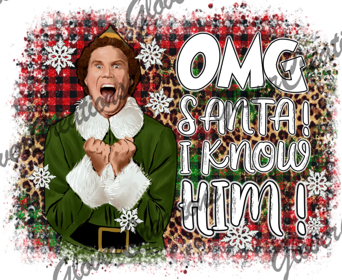 OMG Santa! I Know Him! Christmas Elf