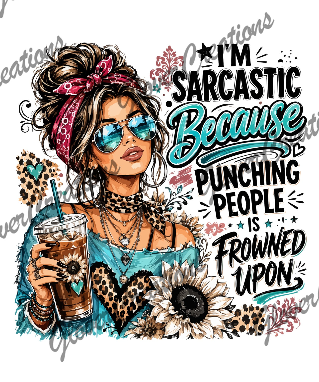 Sarcastic Coffee Girl