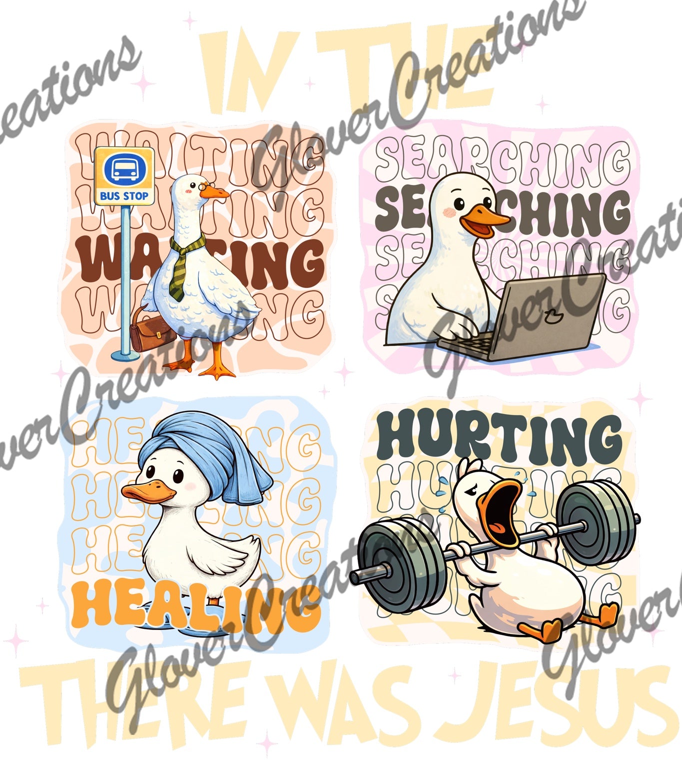 In the Waiting Searching Healing Hurting Duck