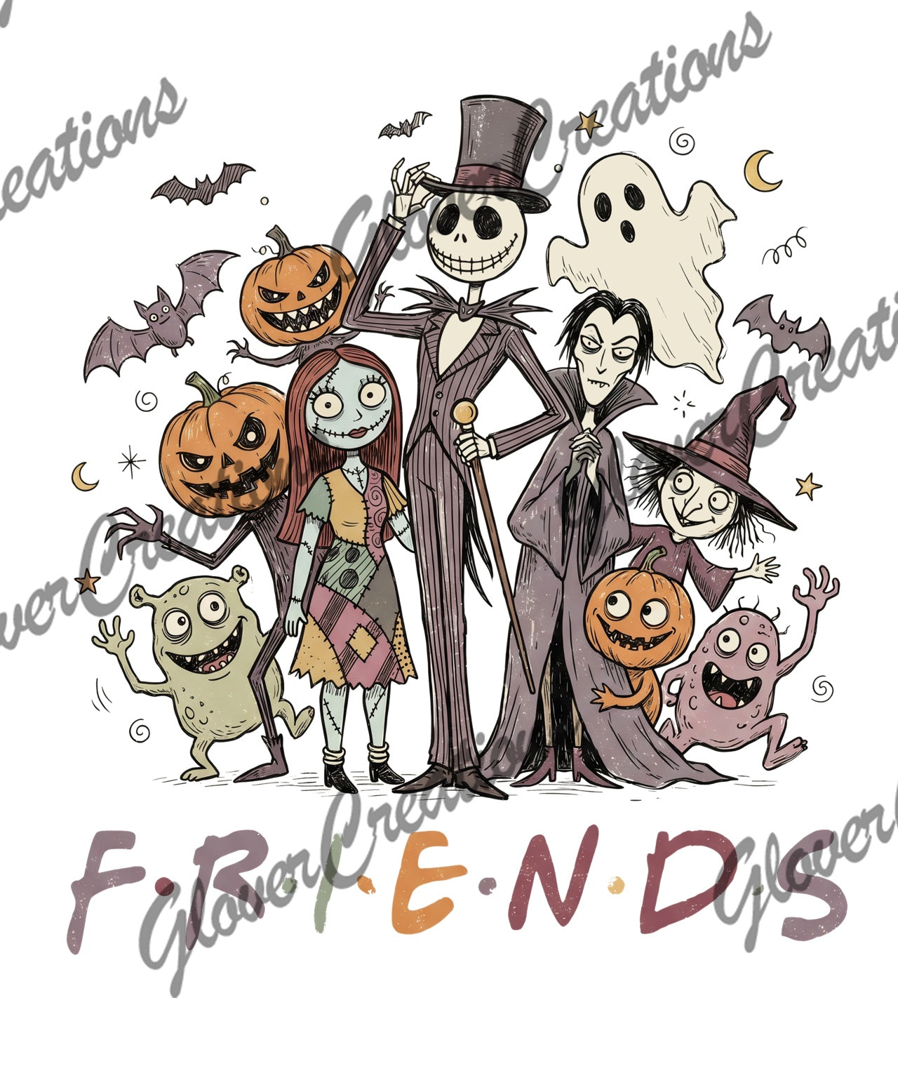 Spooky Halloween Friends