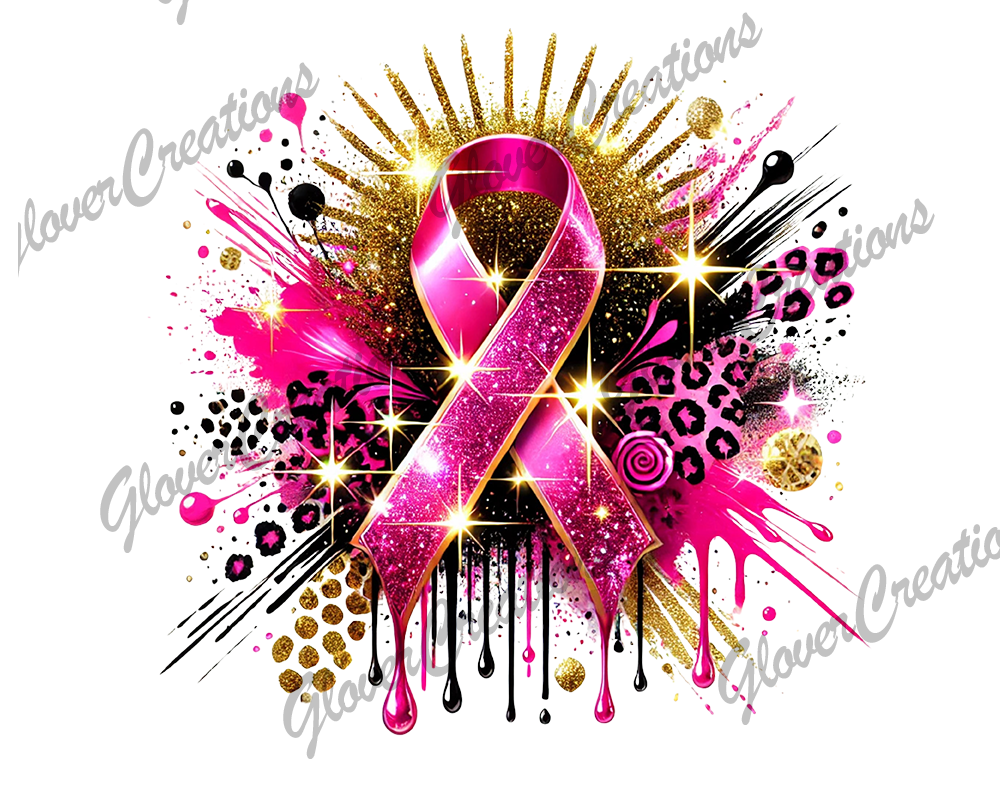Breast Cancer Direct to Film Ready to Press Heat Transfers