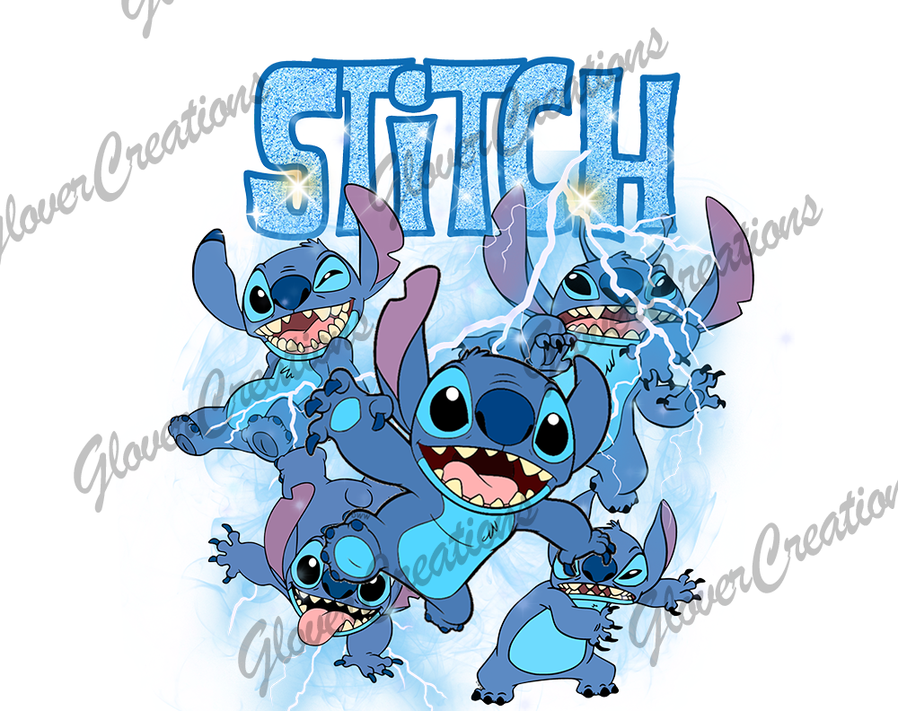 cartoon creature Direct to Film Ready to Press Heat Transfers