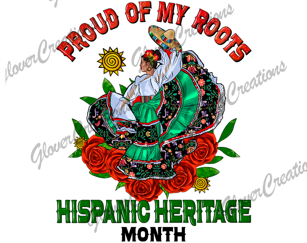 Hispanic Culture Direct to Film Ready to Press Heat Transfers