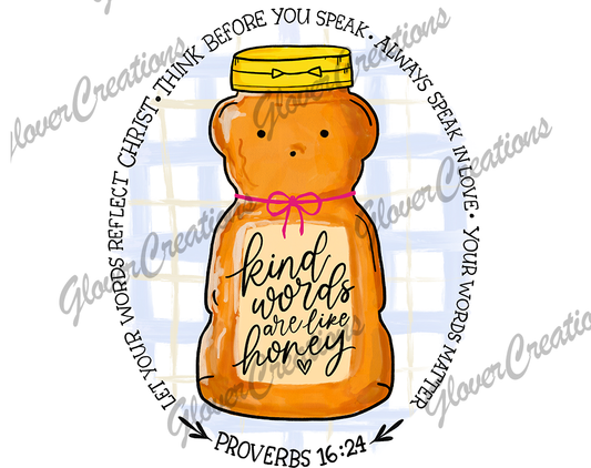 Kind Words Direct to Film Ready to Press Heat Transfers