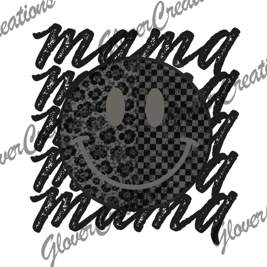 Smiley Mama Direct to Film Ready to Press Heat Transfers