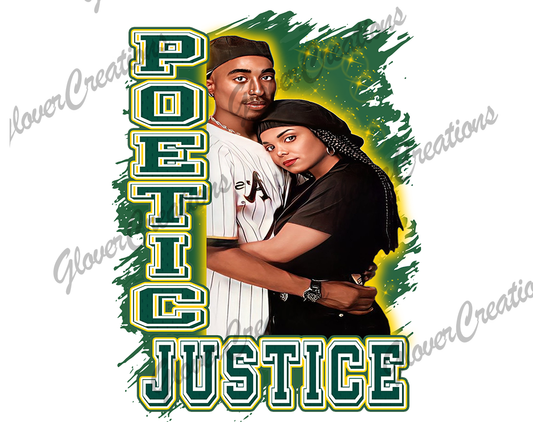 Poetic Justice Direct to Film Ready to Press Heat Transfers