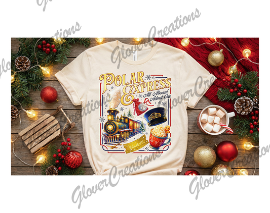Polar Express Mock-Up Digital Download