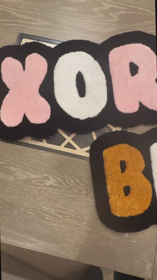 Custom Name Rugs