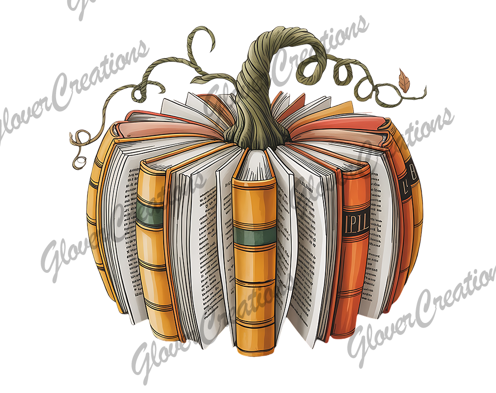 Pumpkin Books Direct to Film Ready to Press Heat Transfers