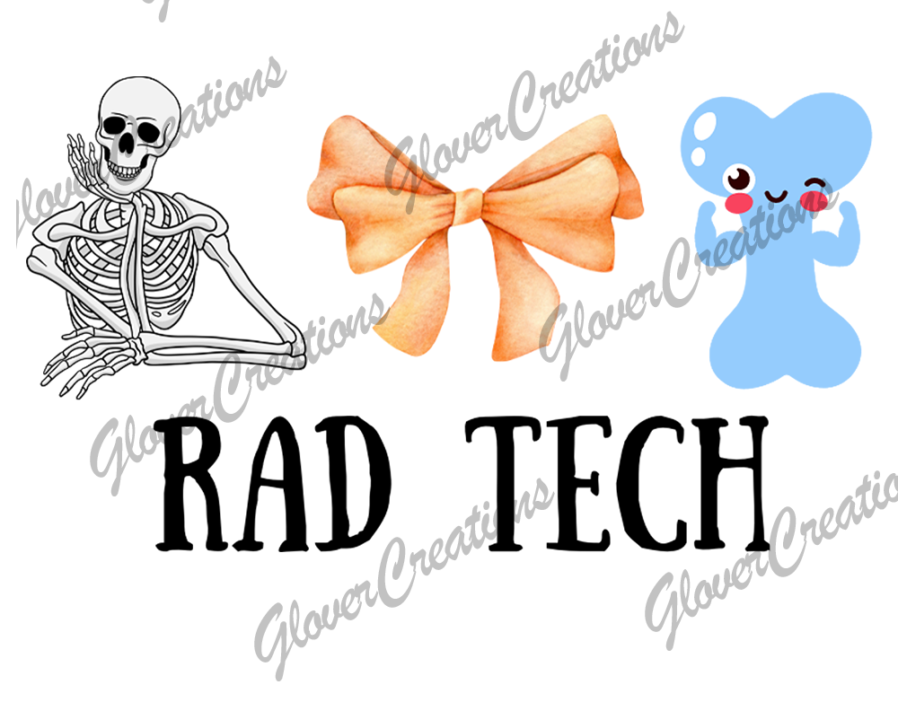 Rad Tech Direct to Film Ready to Press Heat Transfers