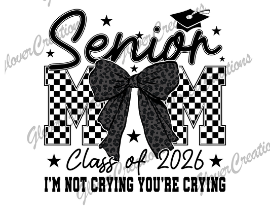 Senior Mom Direct to Film Ready to Press Heat Transfers