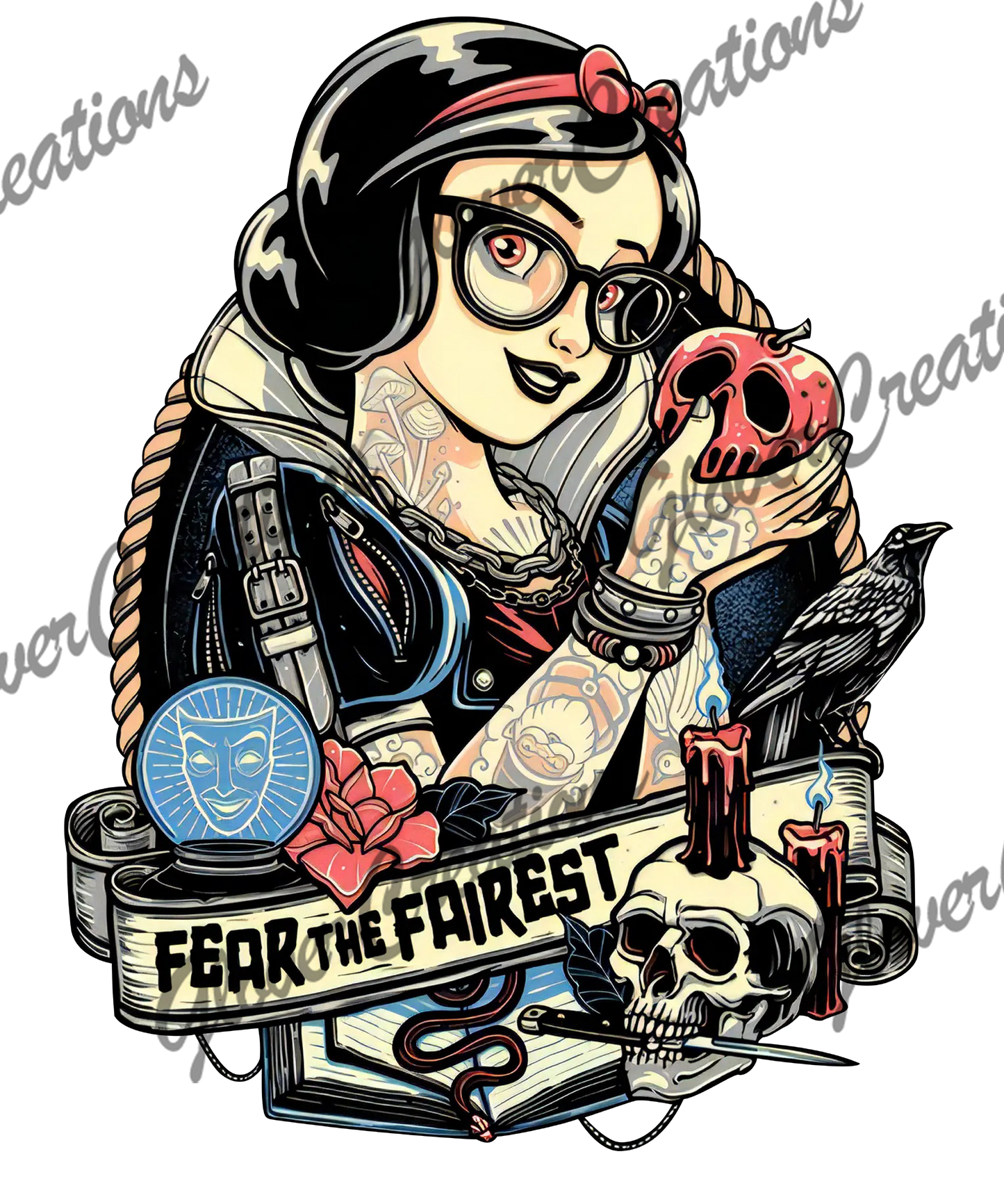 Fear The Fairest Direct to Film Ready to Press Heat Transfers