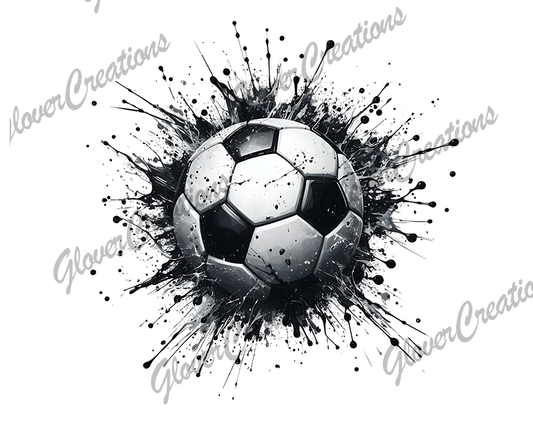 Soccer Direct to Film Ready to Press Heat Transfers