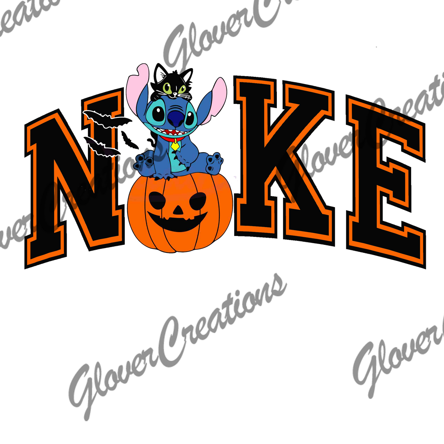 Stitch Pumpkin Direct to Film Ready to Press Heat Transfers